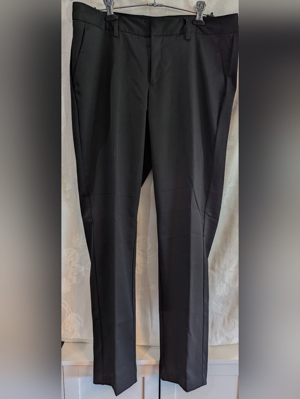 Harvé Benard Black Dress Pants - Classic Tailored Waist